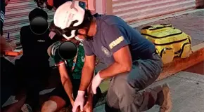 Un lesionado, saldo de trifulca