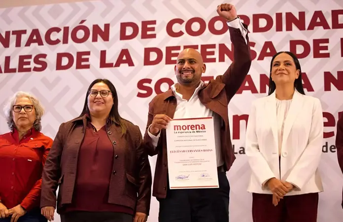 Elí Cervantes, candidato de Morena a Gobernador