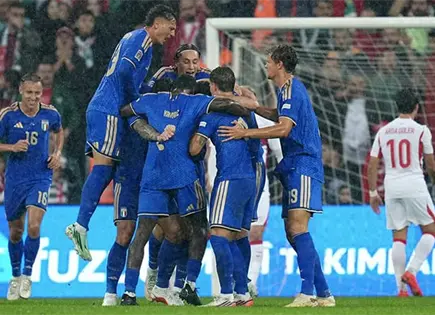 Gana Italia por goleada a Turquía Gana Italia por goleada a Turquía