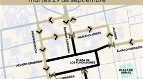 Inicia operativo vial en zona centro por informe municipal Inicia operativo vial en zona centro por informe municipal