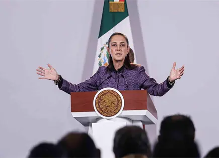 Cuestiona Sheinbaum que el espurio Calderón hable de democracia Cuestiona Sheinbaum que el espurio Calderón hable de democracia