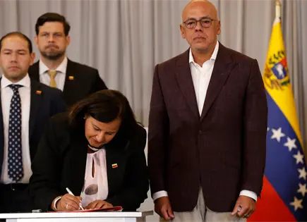 Delcy Rodr&iacute;guez propone reformar Ley contra el Odio en Venezuela