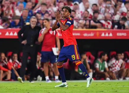 España vence 4-1 a Croacia en Sevilla y celebra su segunda estrella España vence 4-1 a Croacia en Sevilla y celebra su segunda estrella