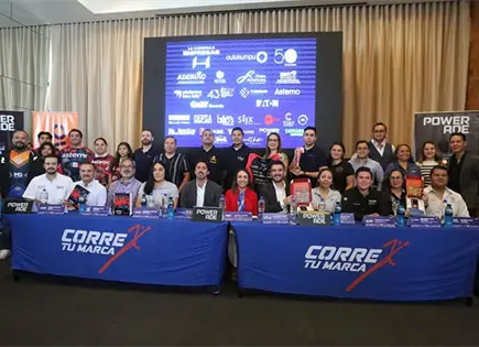 Presentaron la lid atlética Corre por tu Marca Presentaron la lid atlética Corre por tu Marca