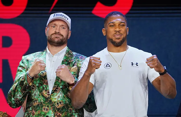 Es oficial la pelea Fury vs. Joshua