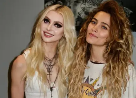 Taylor Momsen y Paris Jackson comparten escenario en Maryland