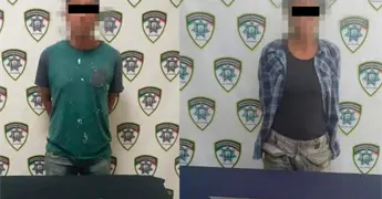 Apresan con armas blancas a 2 personas