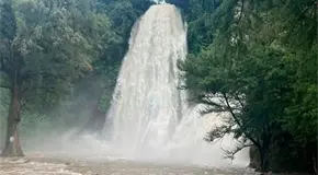 Cascadas de El Naranjo, en todo su esplendor
