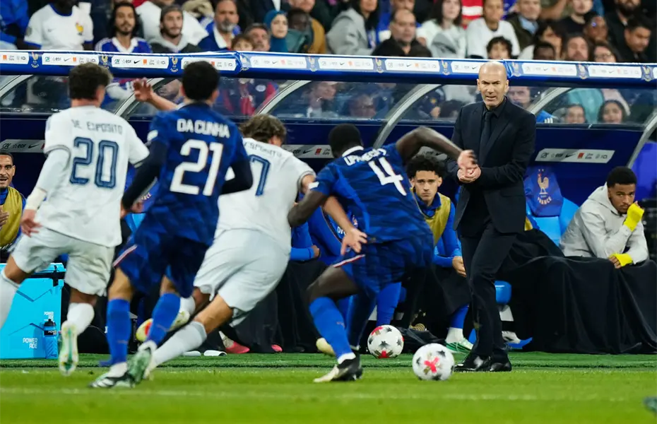 Italia rescata empate ante Francia en Liga de Naciones