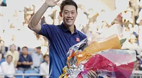 Kei Nishikori dice adi&oacute;s al tenis