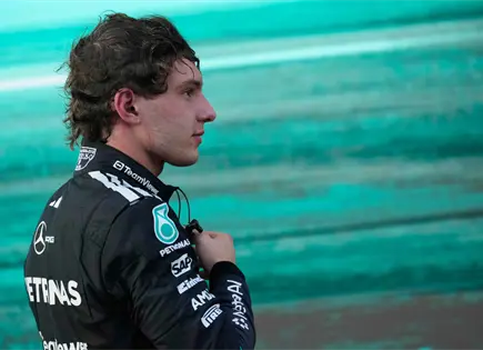 Kimi Antonelli enfrenta pista desconocida y lluvia en Bahréin 2026 Kimi Antonelli enfrenta pista desconocida y lluvia en Bahréin 2026