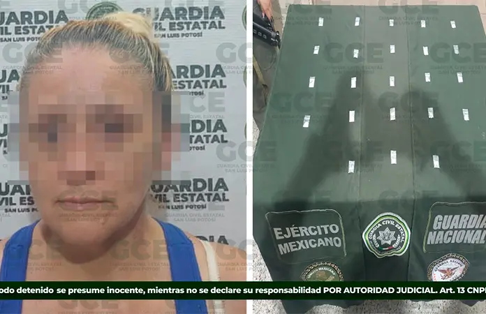 Mujer es arrestada vendiendo cristal