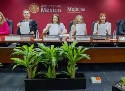 Secretar&iacute;a de las Mujeres y ONU Mujeres firman acuerdo