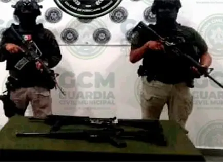 Localizan dos armas largas en Soledad