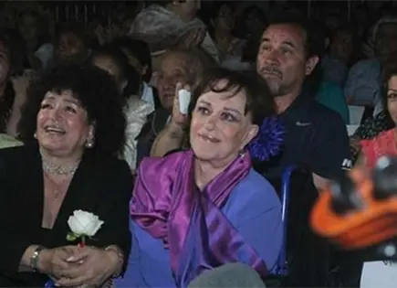 Lucha Villa, en casa y sin problemas de salud Lucha Villa, en casa y sin problemas de salud