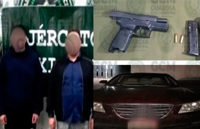 Detectan a dos sujetos armados en la San Antonio