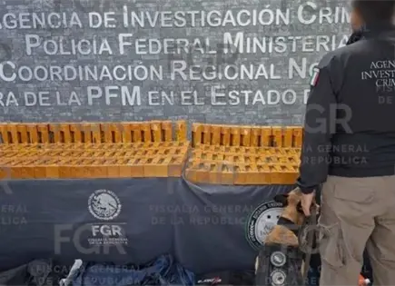 FGR asegura 94.5 litros de coca&iacute;na ocultos en botellas en NL