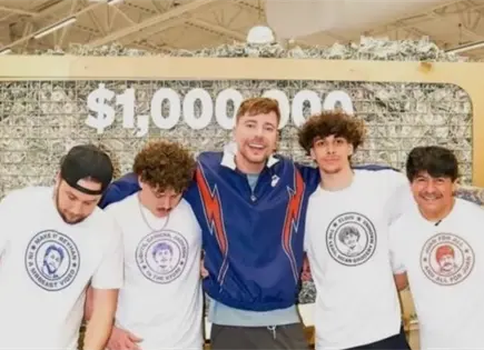 Juan García gana reto de MrBeast tras 200 días en supermercado Juan García gana reto de MrBeast tras 200 días en supermercado