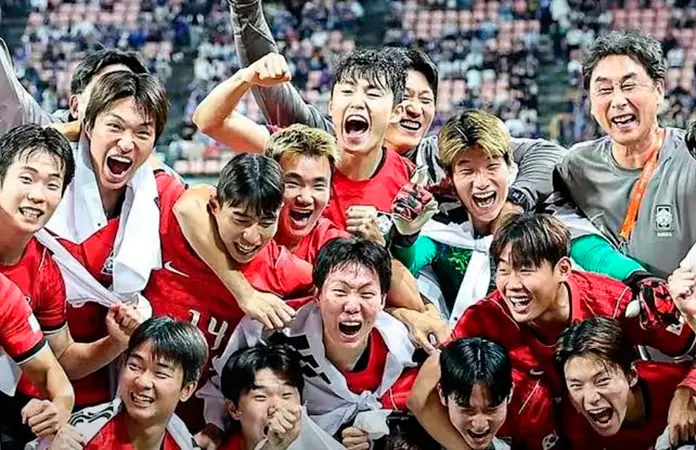 Logra oro Corea del Sur en JA