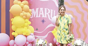 Maru &iexcl;radiante en su cumplea&ntilde;os!