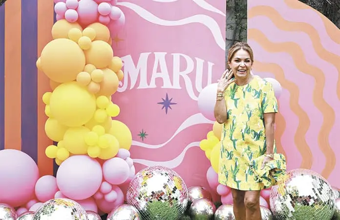 Maru &iexcl;radiante en su cumplea&ntilde;os!