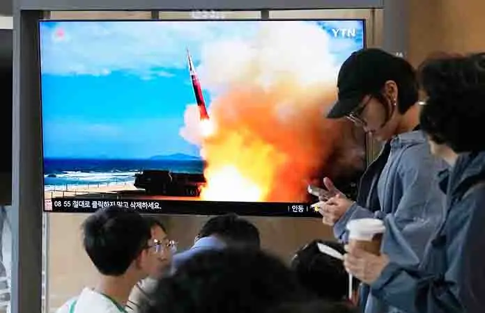 Norcorea probó un misil
