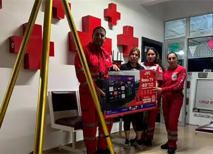 Rifa Cruz Roja televisión, para comprar un tripode Rifa Cruz Roja televisión, para comprar un tripode