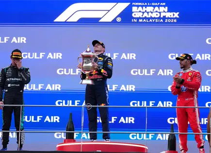 Verstappen vence a Antonelli para ganar el GP de Bar&eacute;in de la F1