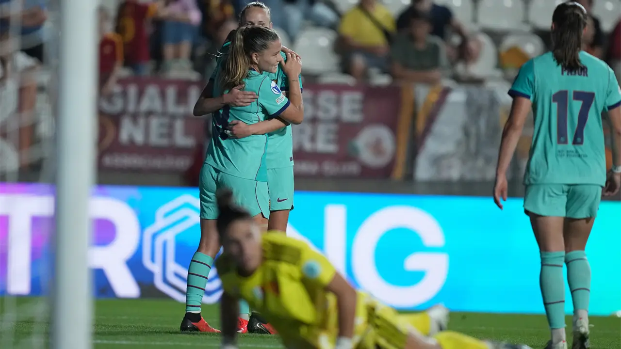 Barcelona goleó 7-0 a Real Madrid femenino en Camp Nou