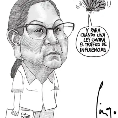con cargo de conciencia...