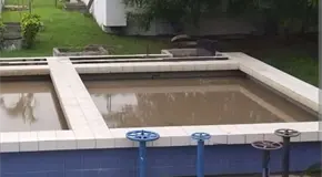 Desabasto de agua por fuga