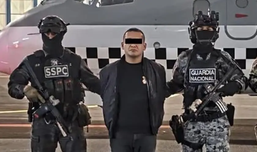 Harfuch confirma captura de El Tanque, operador del CJNG
