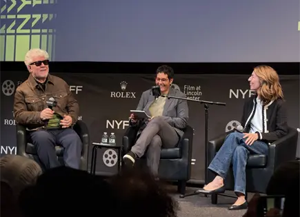 Pedro Almod&oacute;var y Sofia Coppola dialogan en Festival de Cine de Nueva York