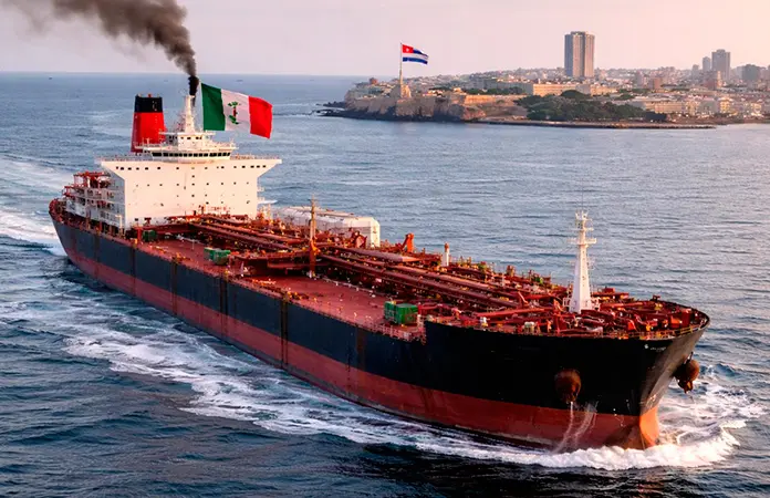 Pemex frena envíos de crudo a Cuba