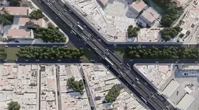 En concurso, puente en Fray Diego de la Magdalena y Hernán Cortés En concurso, puente en Fray Diego de la Magdalena y Hernán Cortés