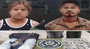 Golpean a célula delictiva en la Huasteca; aseguran drogas y vehículos