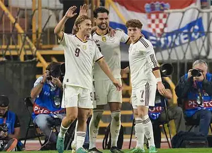 Con doblete de Merino, gana Espa&ntilde;a a Croacia