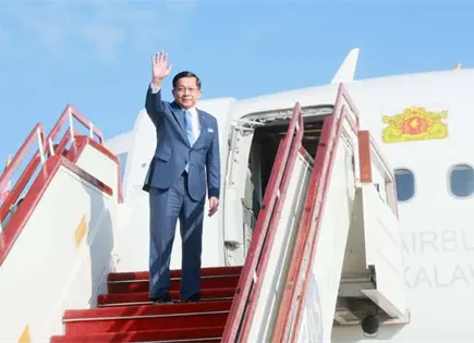 Malasia recibe a l&iacute;der militar de Myanmar en medio de repatriaciones