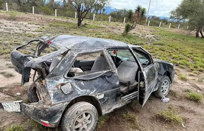 Choque de vehículos deja cinco lesionados en Matehuala