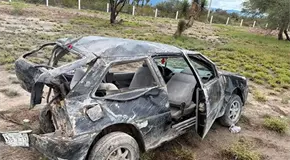 Choque de vehículos deja cinco lesionados en Matehuala