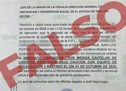 Defraudan con supuesta gesti&oacute;n de preliberaciones: SSPCE