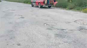 Habitantes exigen arreglo de camino a Tanlacut