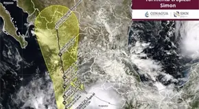 Cierra puertos en el Pac&iacute;fico por tormenta Sim&oacute;n