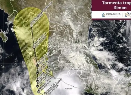 Cierra puertos en el Pacífico por tormenta Simón Cierra puertos en el Pacífico por tormenta Simón