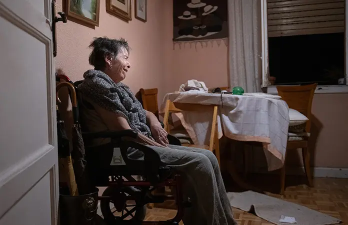 Muere anciana desalojada de su casa en España