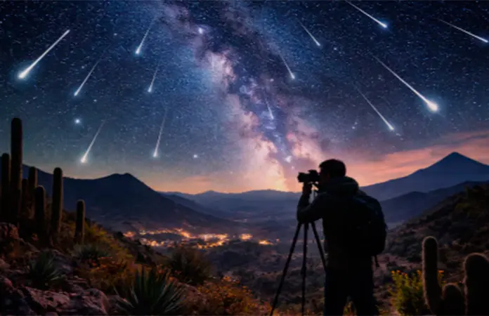 Consejos para ver la luvia de Meteoros Dracónidas 2026