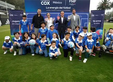 Fundaci&oacute;n Cox lanza en M&eacute;xico iniciativa para rehabilitar canchas deportivas