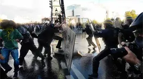 Protestas se endurecen en Francia Protestas se endurecen en Francia