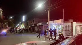 Riña en barbería deja un muerto y un herido
