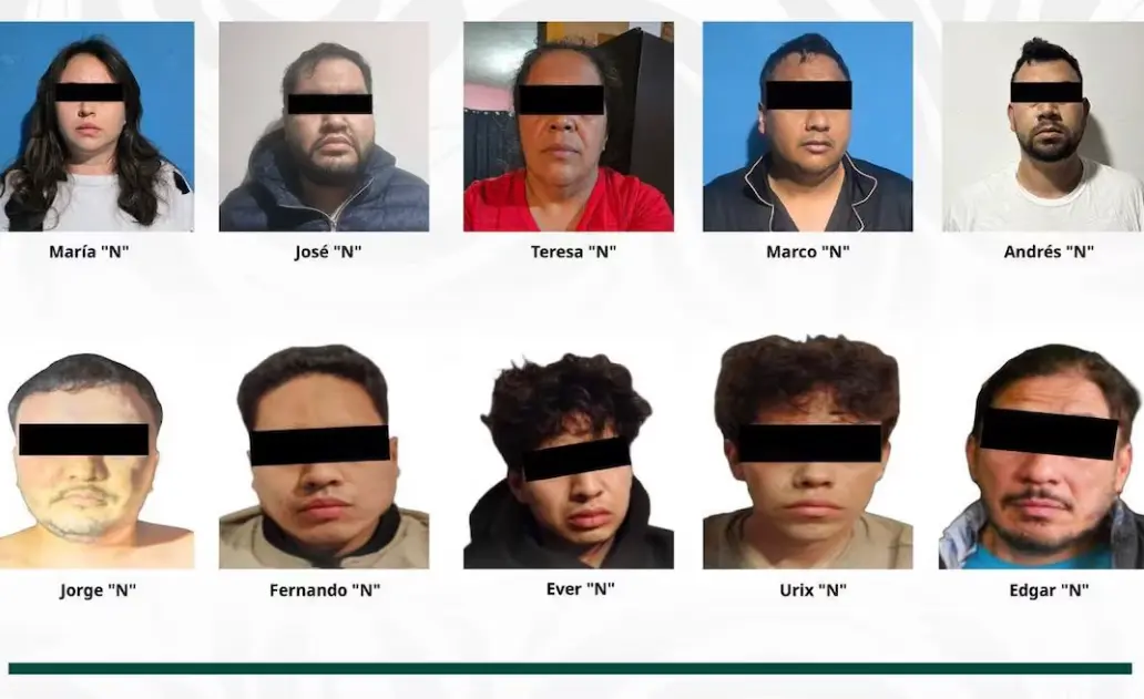 Caen 10 presuntos integrantes de célula criminal en Michoacán